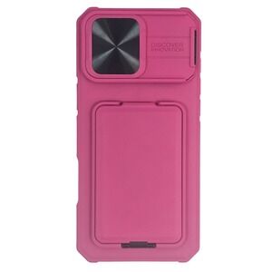 Nillkin CamShield Armor PropGalaxy S25 Case Pink Magnetic Kickstand Cover